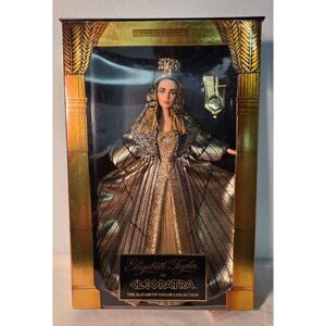 Elizabeth Taylor in Cleopatra Barbie Doll First in Series Mattel NRFB